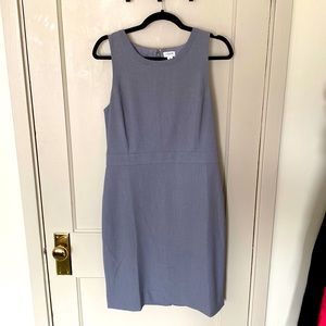 Grey J.Crew pencil dress - never worn. Size 8.
